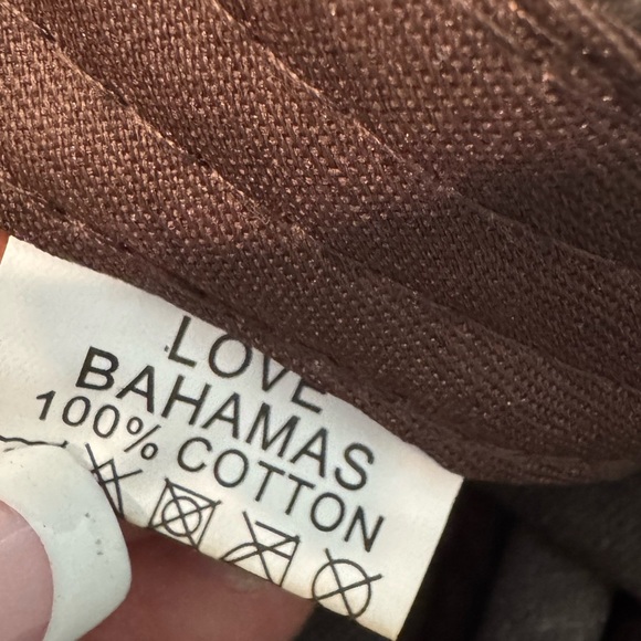 Vintage Orange & Brown Bahamas 1973 Cap - Picture 5 of 6